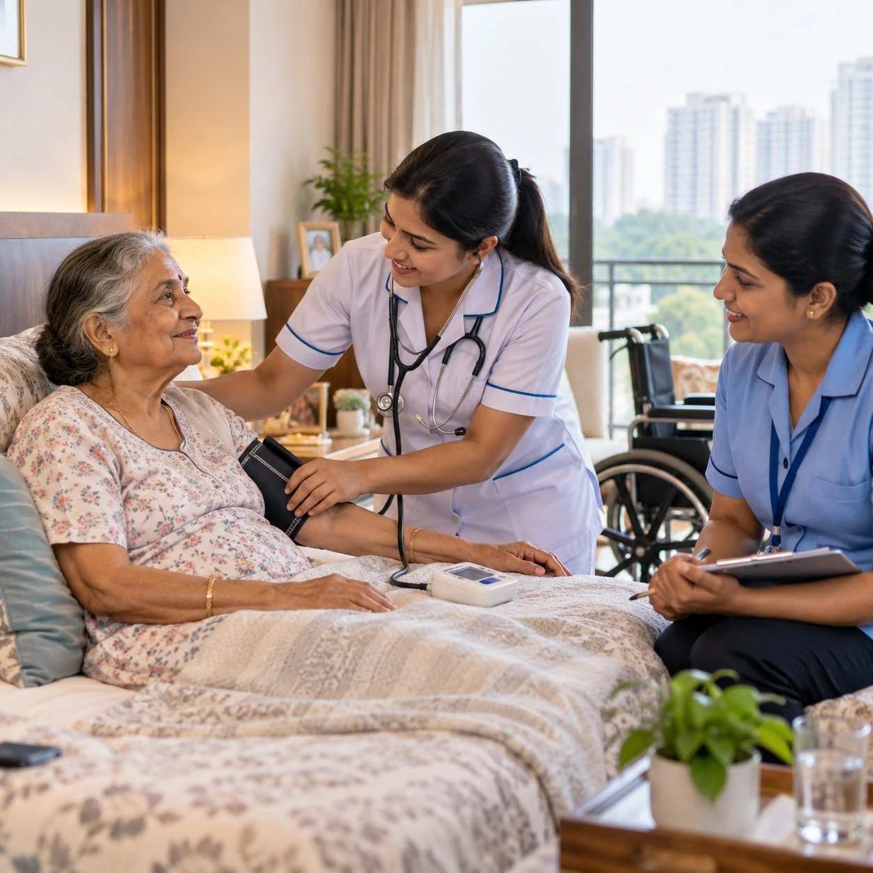 Home nursing and patient care by Care Health Nurses