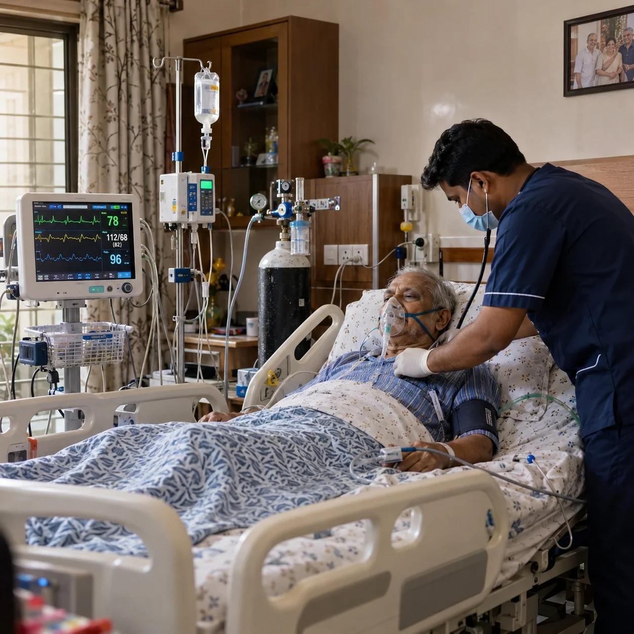 Critical care at home