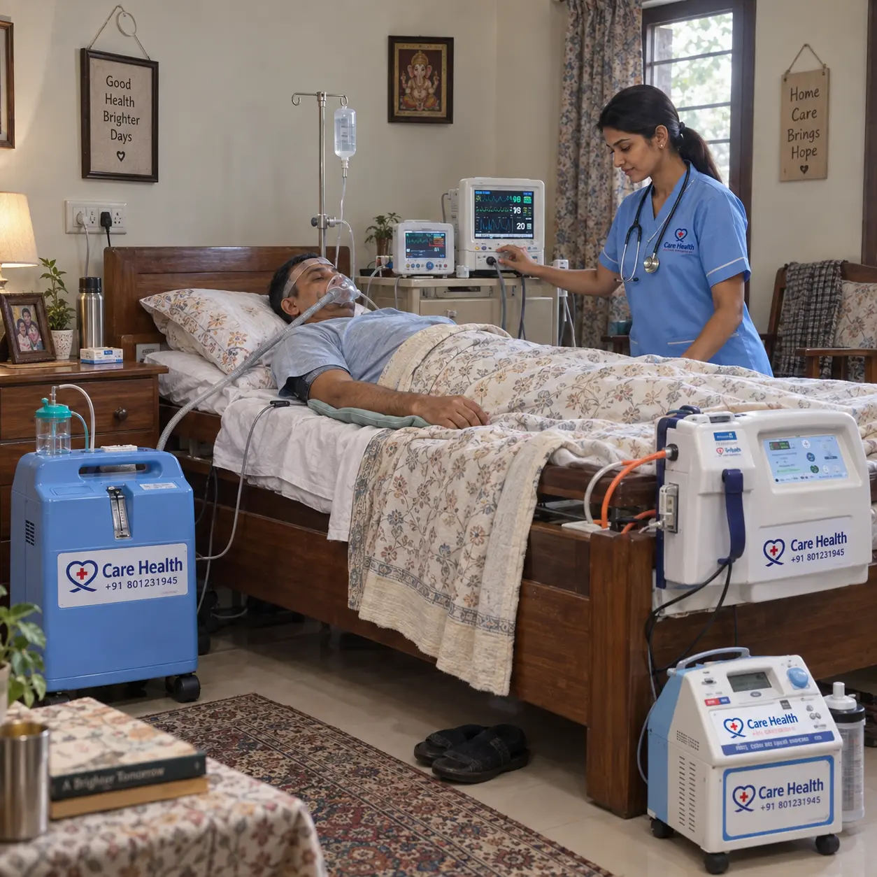 Stroke and paralysis care at home